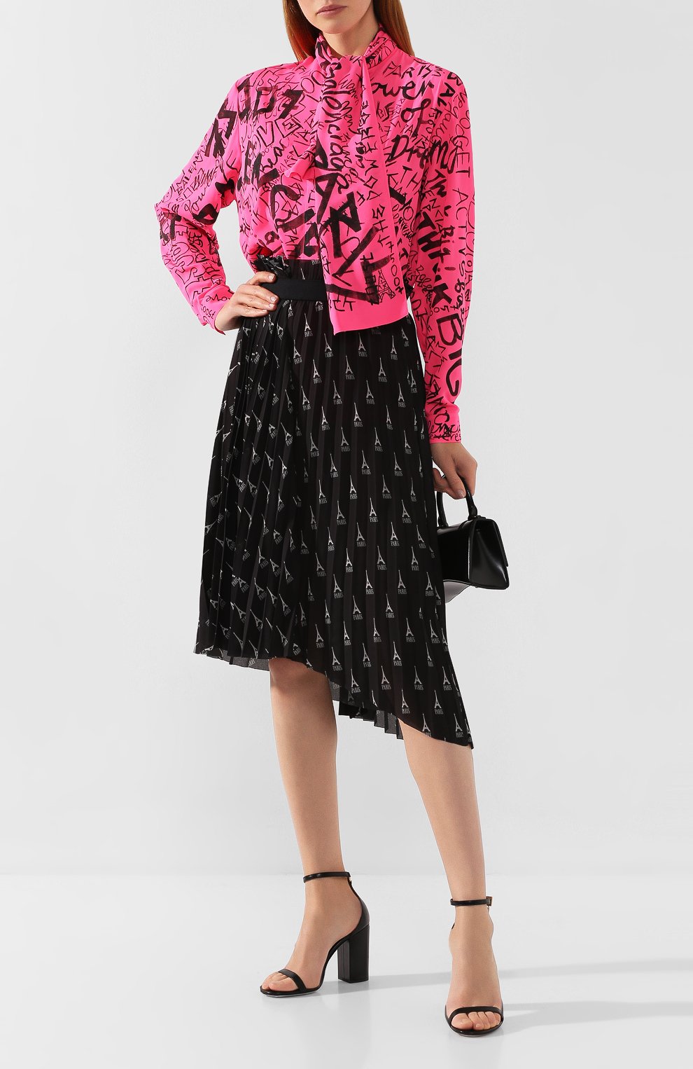 Плиссированная юбка BALENCIAGA, арт. 529757/TGL96, фото 2