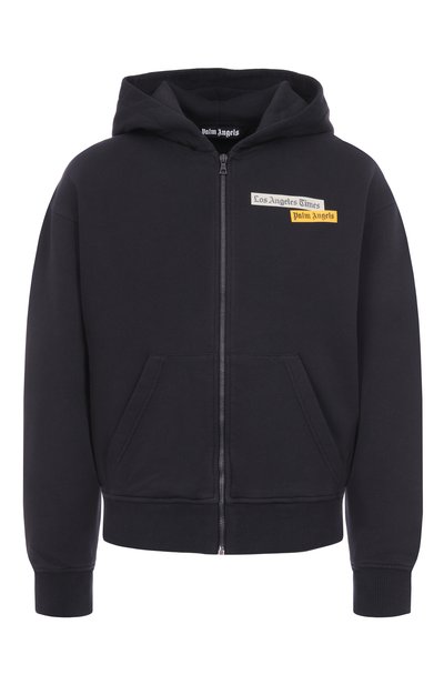 Мужской хлопковая толстовка PALM ANGELS, арт. PMBE029F25FLE001