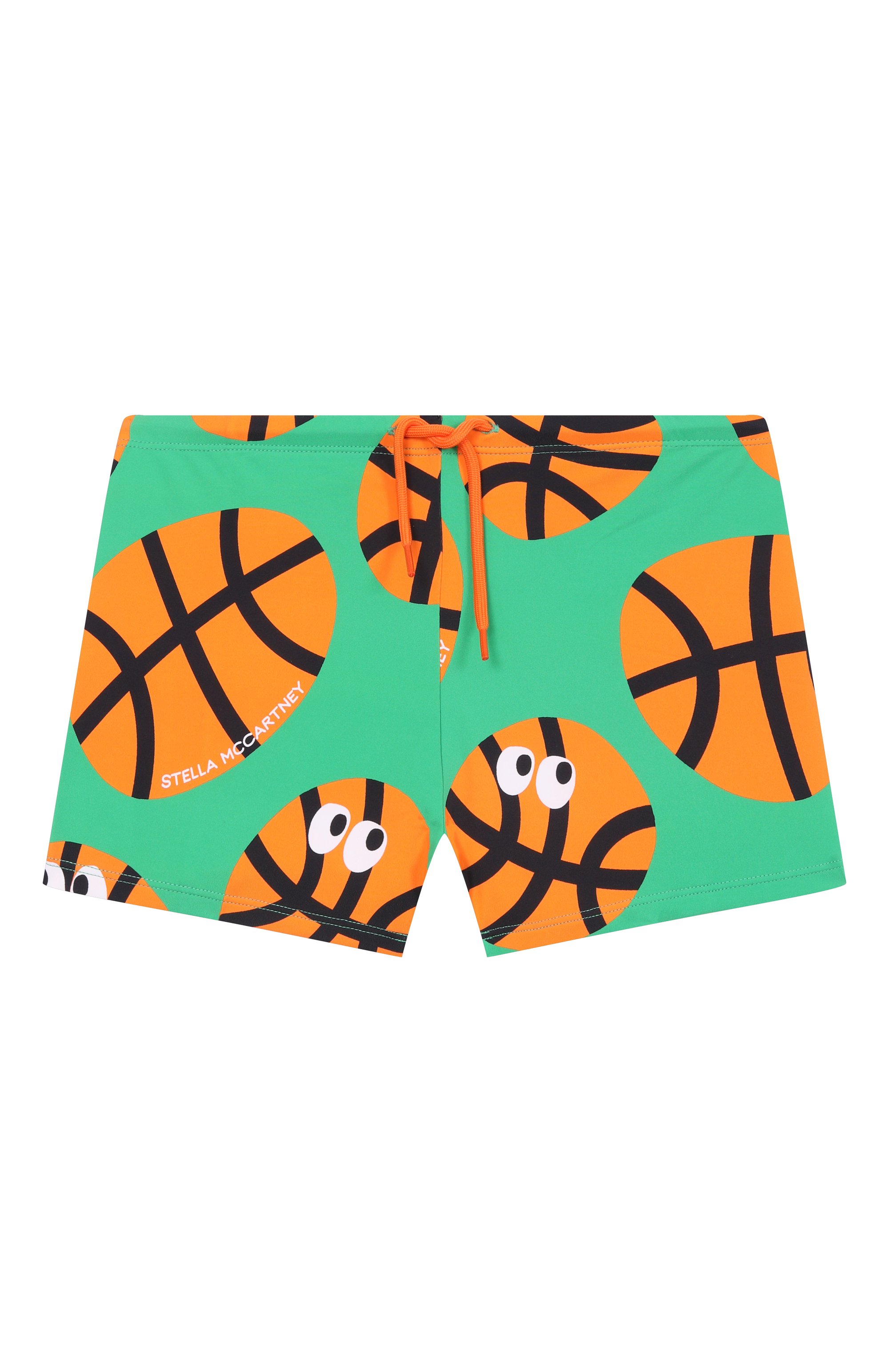 Плавки-шорты STELLA MCCARTNEY зеленого цвета по цене 9985 руб., арт. TYCP79, фото 1 Плавки-шорты STELLA MCCARTNEY, арт. TYCP79, фото 1