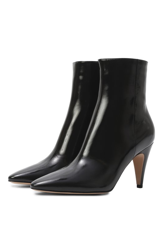 Кожаные ботильоны Amelia 85 Gianvito Rossi G72945.85RIC.NUINER0 Чёрный G72945.85RIC.NUINER0