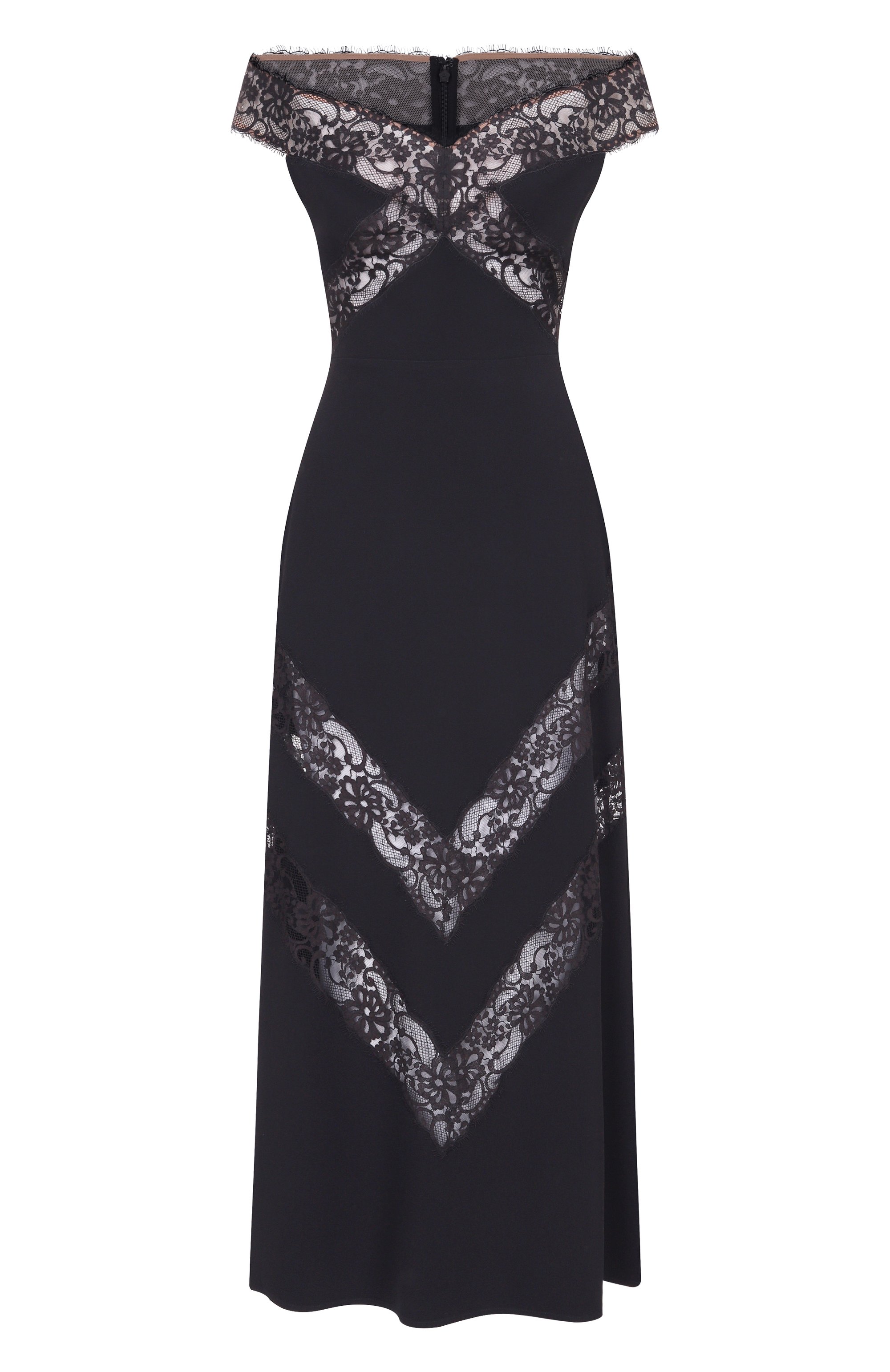 Платье из хлопка и шелка ELIE SAAB, арт. D0989NR26/CDL03, фото 1