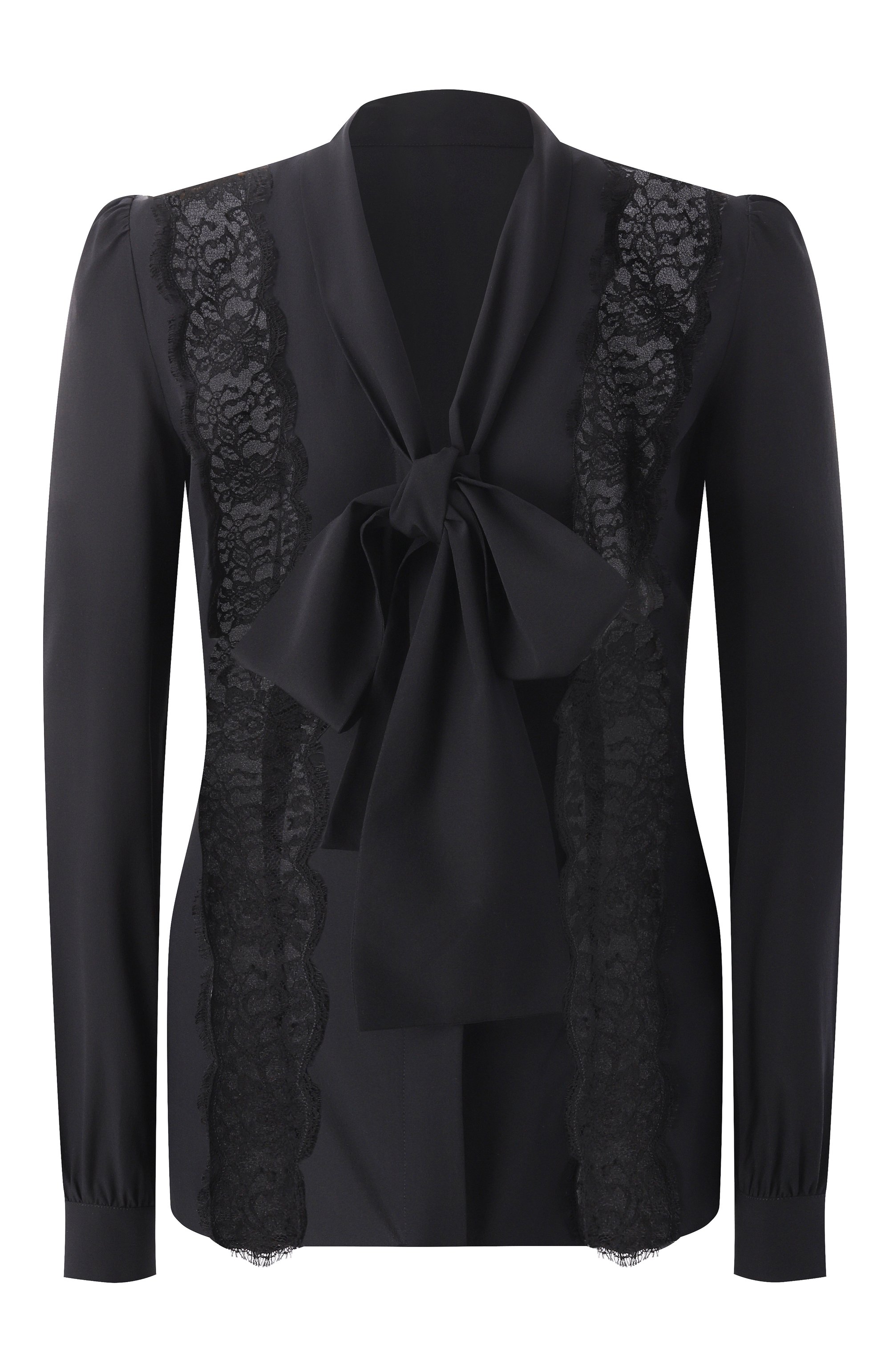 Блузка из шелка и хлопка DOLCE & GABBANA, арт. F5R31T/FUABS, фото 1