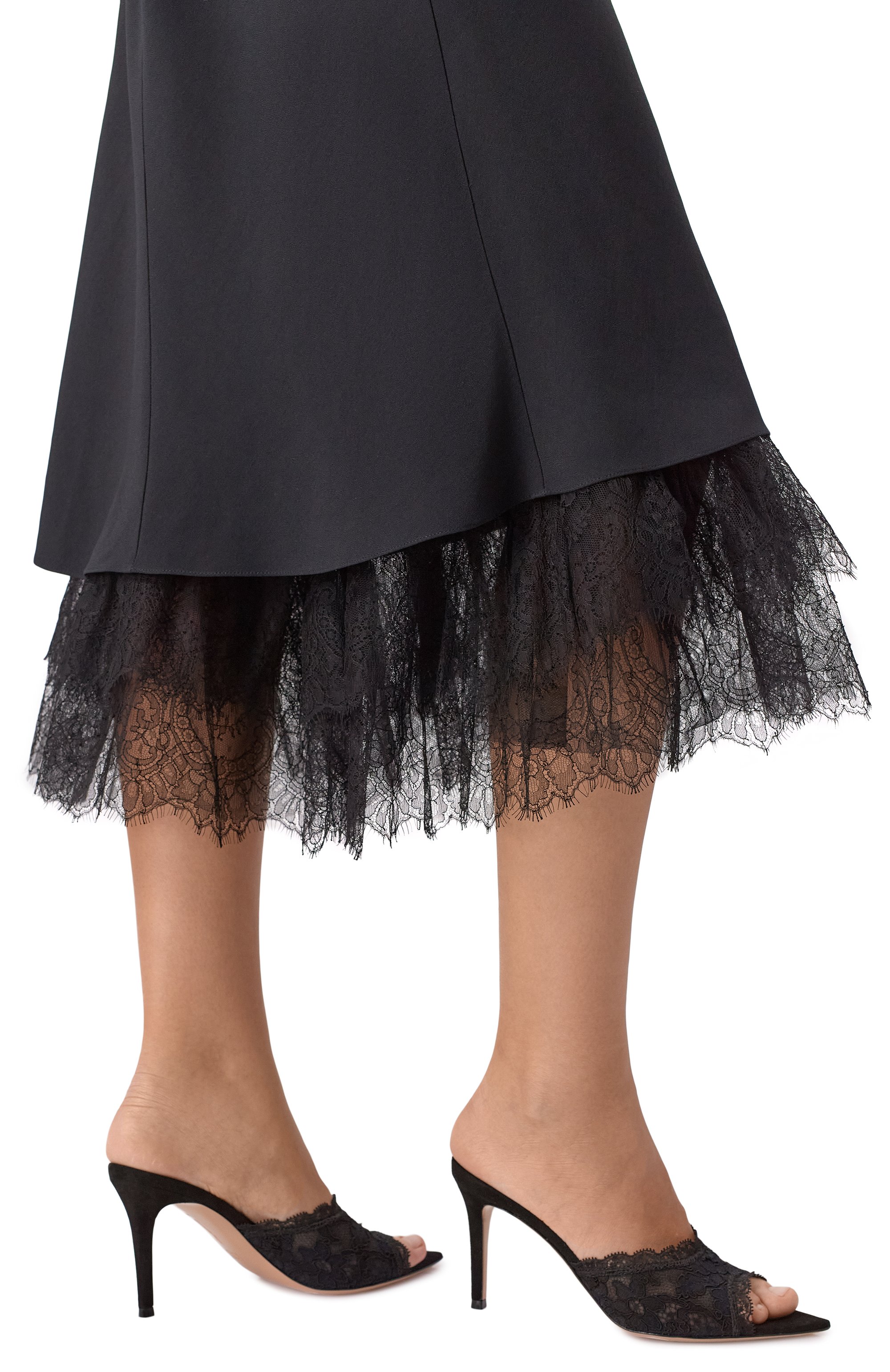 Текстильные мюли claudia 85  GIANVITO ROSSI, арт. G10114.85RIC.LRMNENN, фото 2