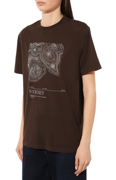 Хлопковая футболка AG ADRIANO GOLDSCHMIED, арт. 70240LXYP, фото 3