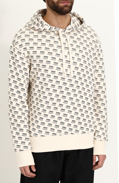 Хлопковое худи с принтом GUCCI кремового цвета по цене 105000 руб., арт. 519679/X3N45, фото 3 Хлопковое худи с принтом GUCCI, арт. 519679/X3N45, фото 3