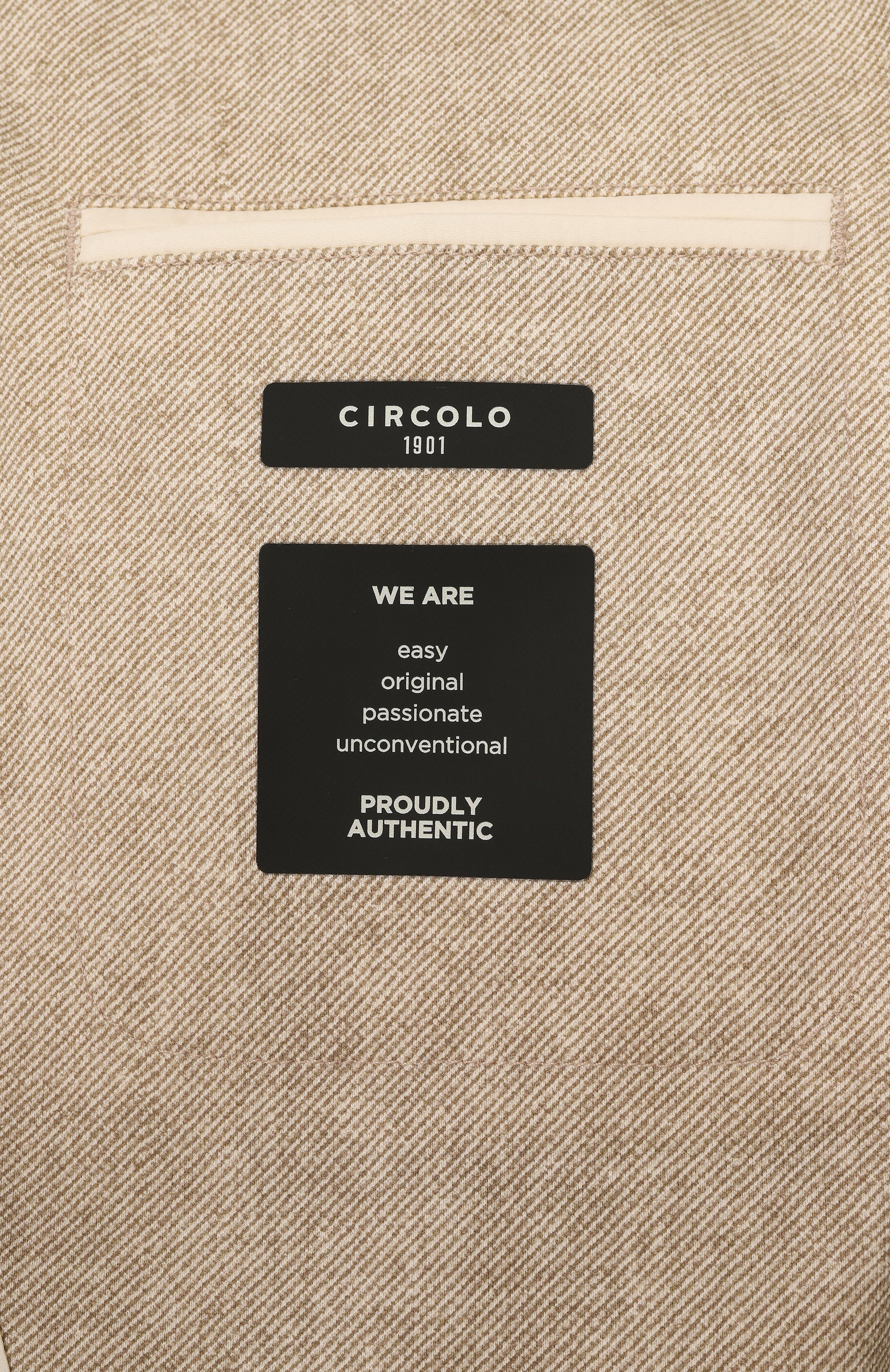 Хлопковый пиджак CIRCOLO 1901, арт. CN4810, фото 9