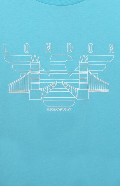 Хлопковая футболка EMPORIO ARMANI, арт. 3H4T11/4J09Z, фото 3