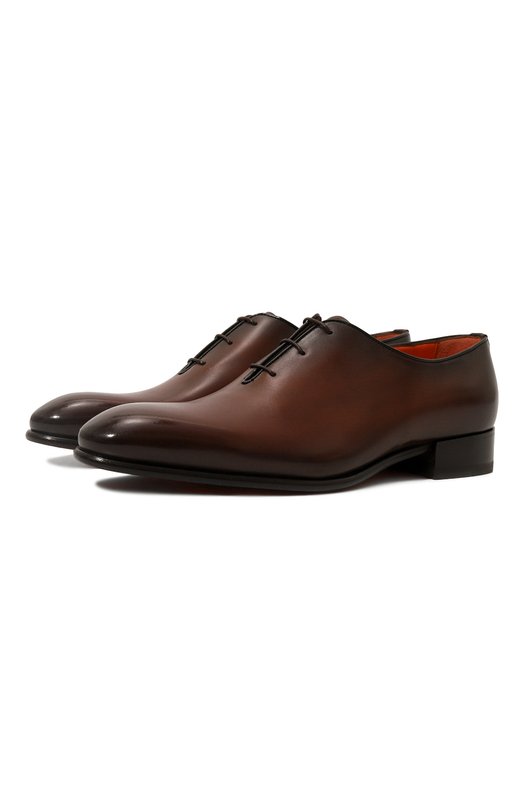 фото Кожаные оксфорды carter santoni