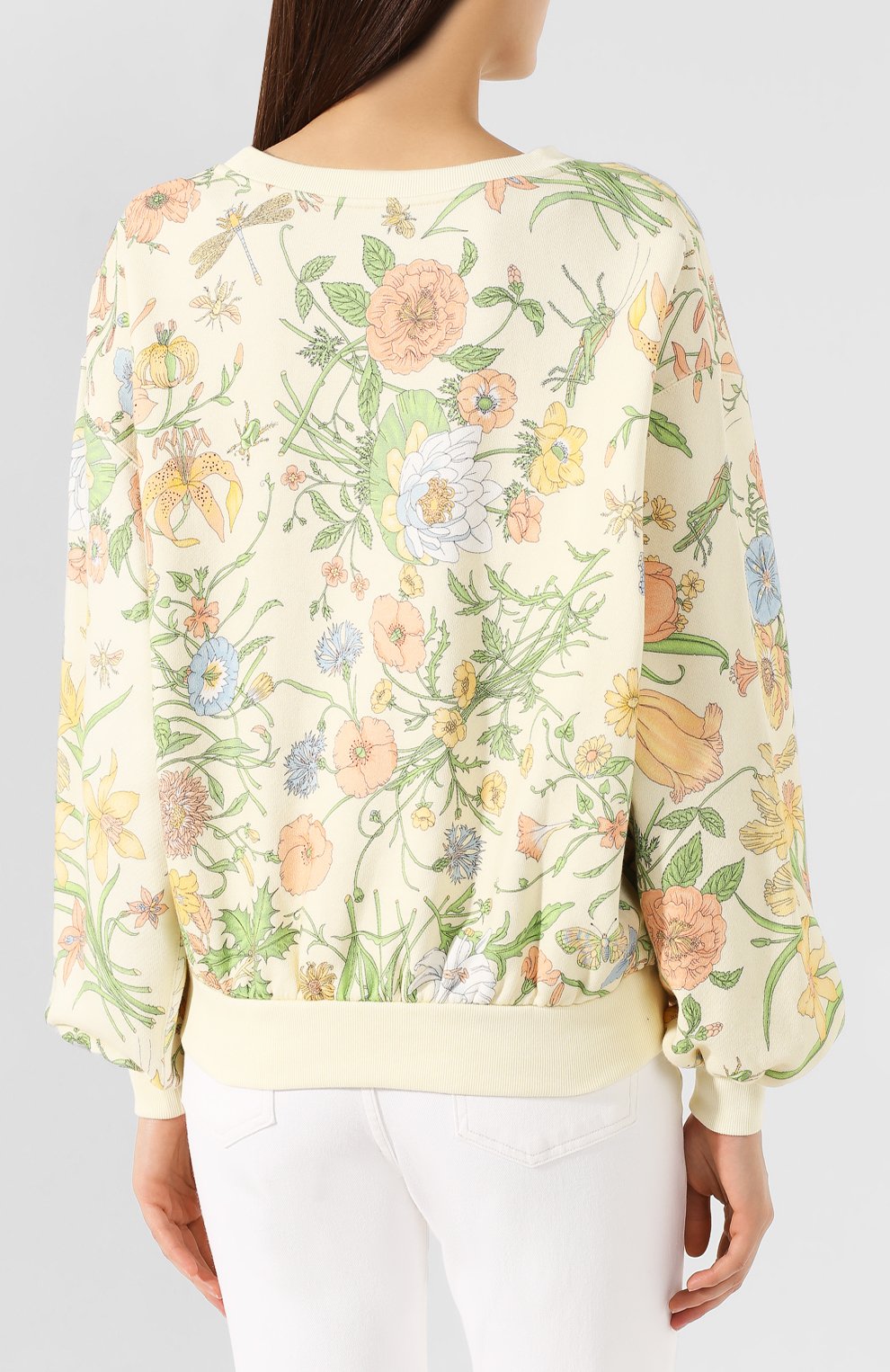 Хлопковый свитшот GUCCI разноцветного цвета по цене 79950 руб., арт. 562199/XJBIL, фото 4 Хлопковый свитшот GUCCI, арт. 562199/XJBIL, фото 4