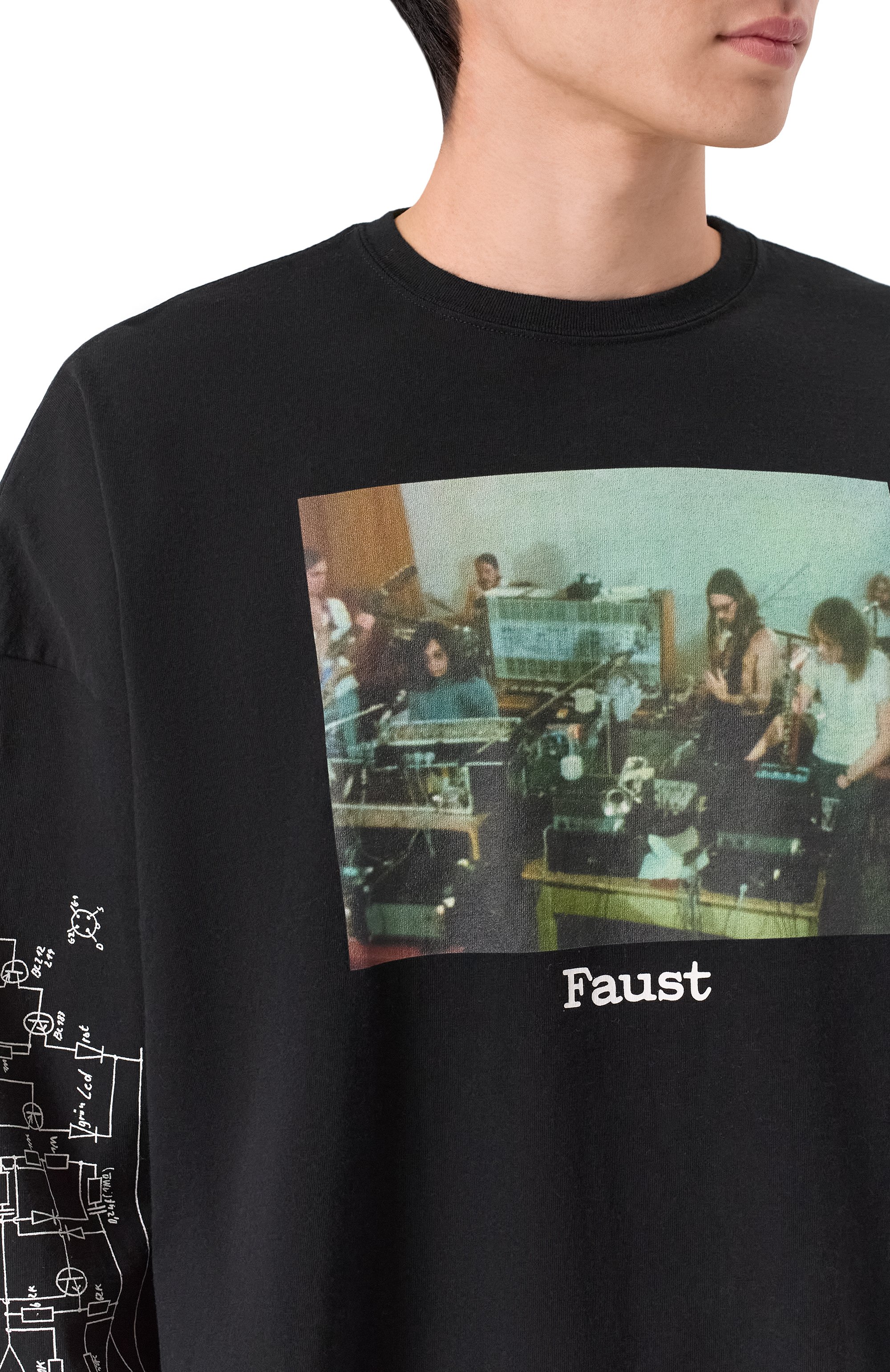 Хлопковый лонгслив UNDERCOVER, арт. UC2E4814-1, фото 5