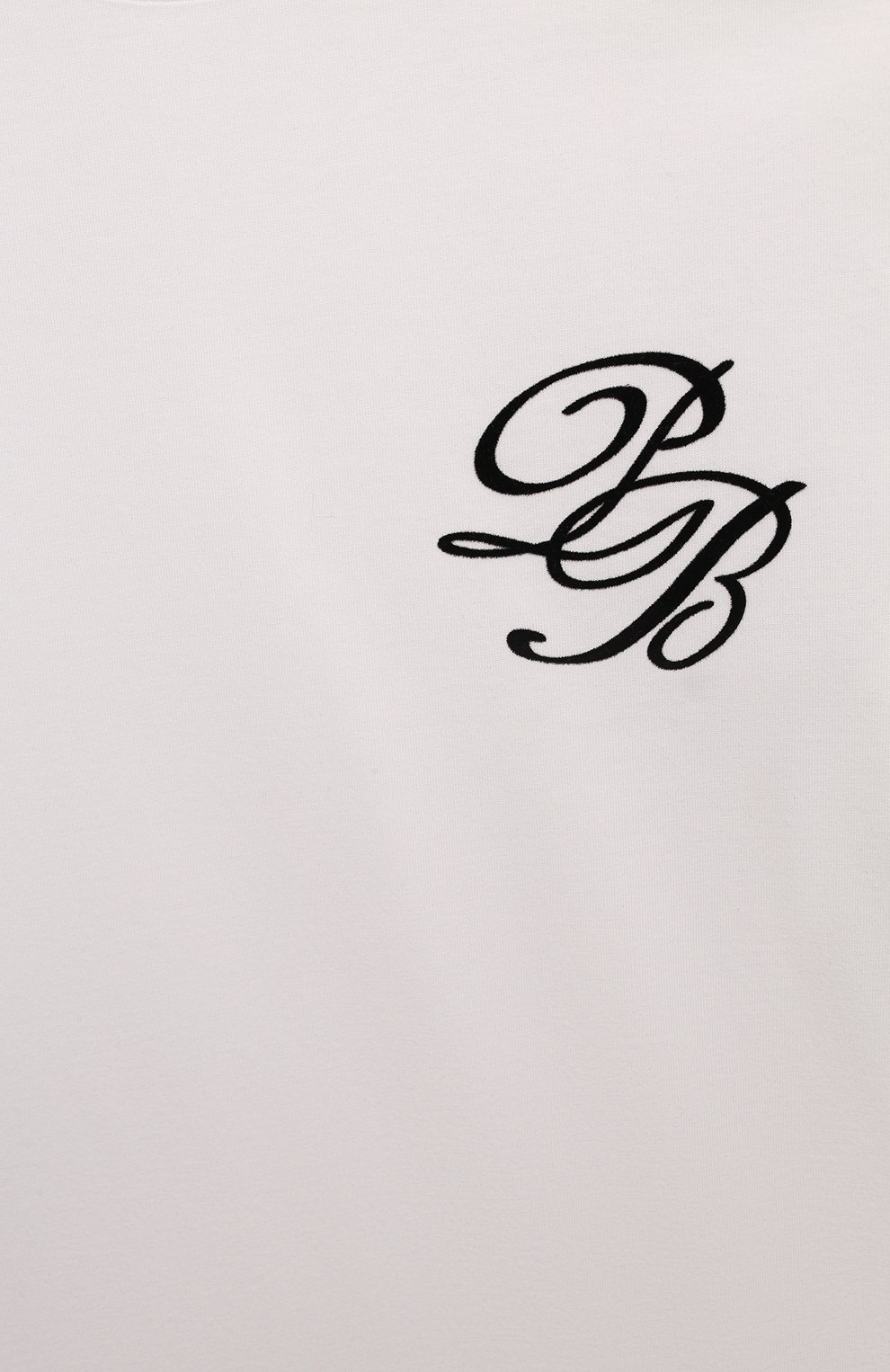 Хлопковая футболка BALMAIN молочного цвета по цене 15200 руб., арт. BV8R31, фото 3 Хлопковая футболка BALMAIN, арт. BV8R31, фото 3