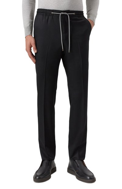 Шерстяные брюки CORNELIANI, арт. 264L25-2618111, фото 3