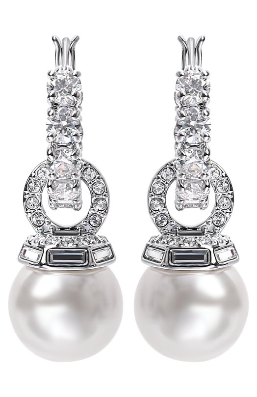 Серьги Matrix Swarovski 5691716 Серебряный 5691716