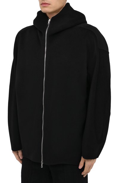 Куртка из шерсти и кашемира KAZUYUKI KUMAGAI черного цвета по цене 118000 руб., арт. AC03-223, фото 3 Куртка из шерсти и кашемира KAZUYUKI KUMAGAI, арт. AC03-223, фото 3