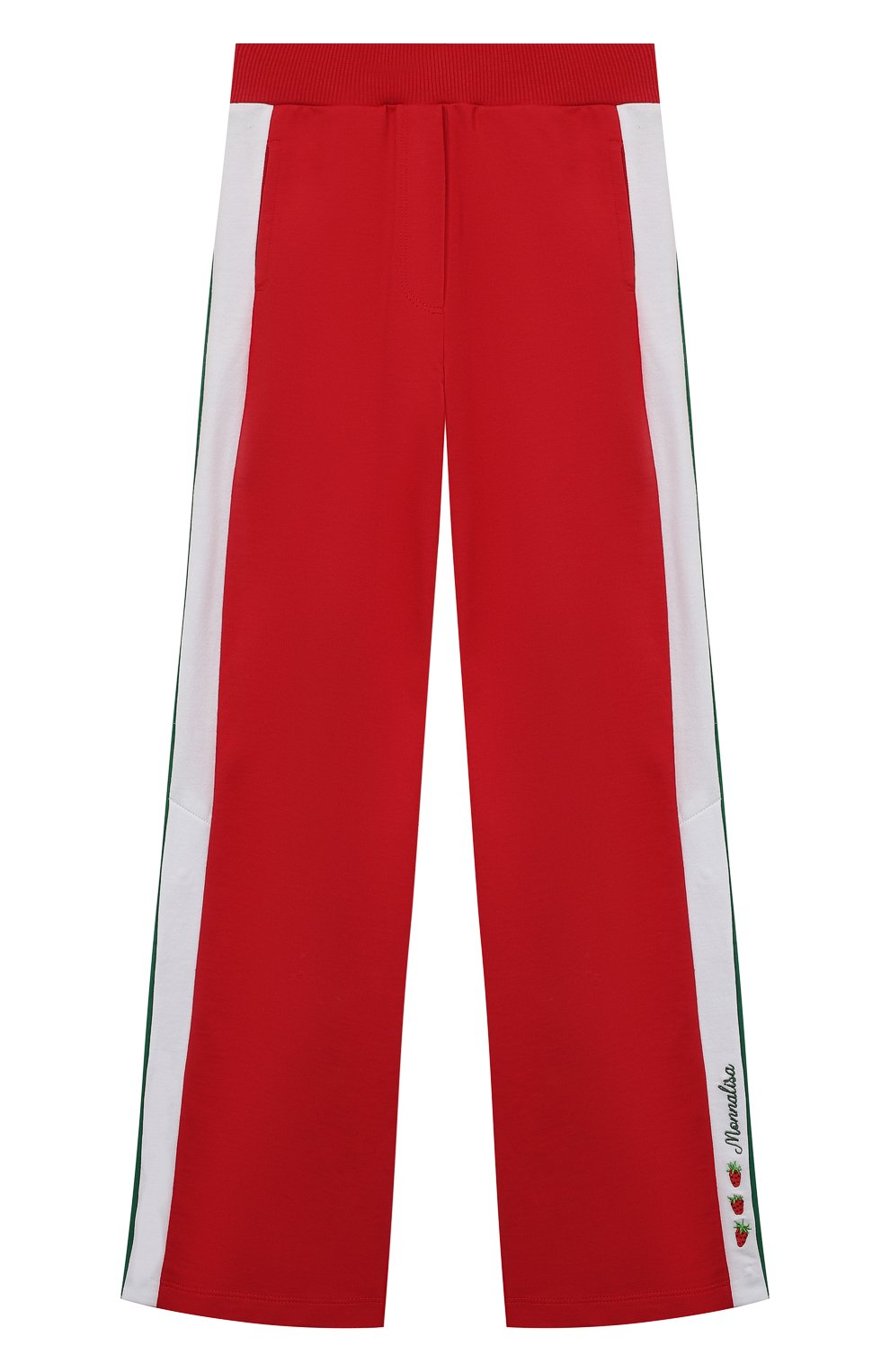 Хлопковые брюки MONNALISA, арт. 197421RB, фото 1