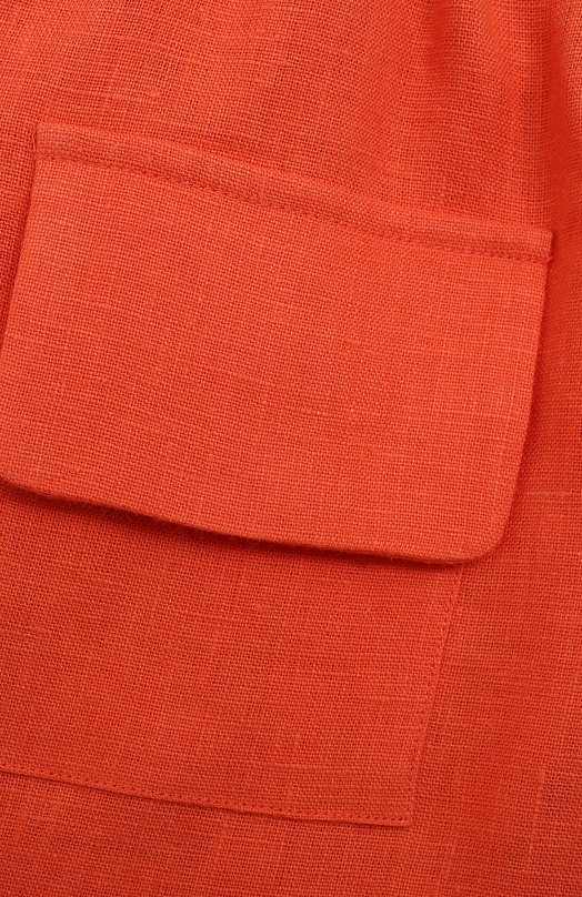 Льняные шорты Paade Mode Оранжевый, фото 3