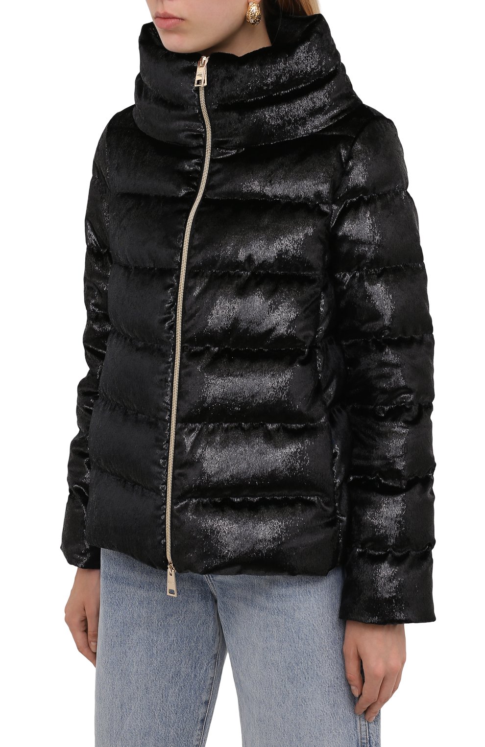Пуховая куртка HERNO черного цвета по цене 61450 руб., арт. PI1318D/15019, фото 3 Пуховая куртка HERNO, арт. PI1318D/15019, фото 3