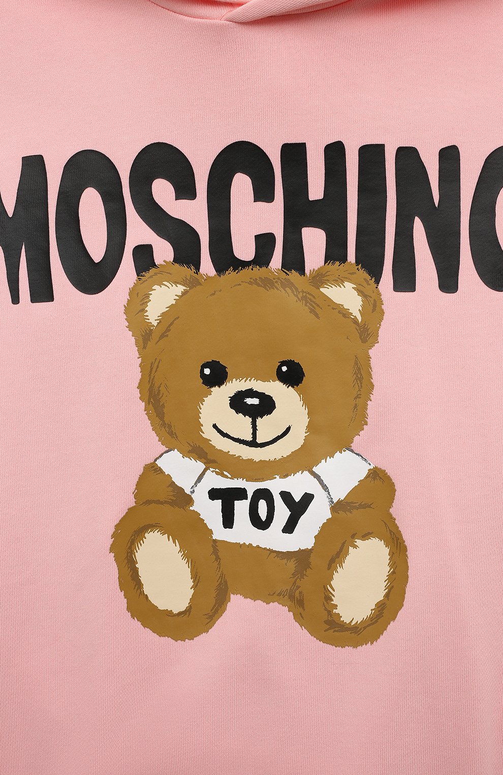 Хлопковое худи MOSCHINO, арт. HQF03X/LCA32/10-14, фото 3