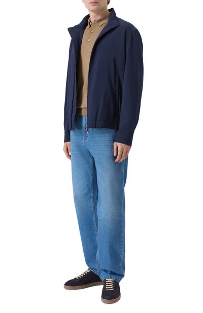 Поло из шерсти и шелка LORO PIANA, арт. FA05066, фото 2