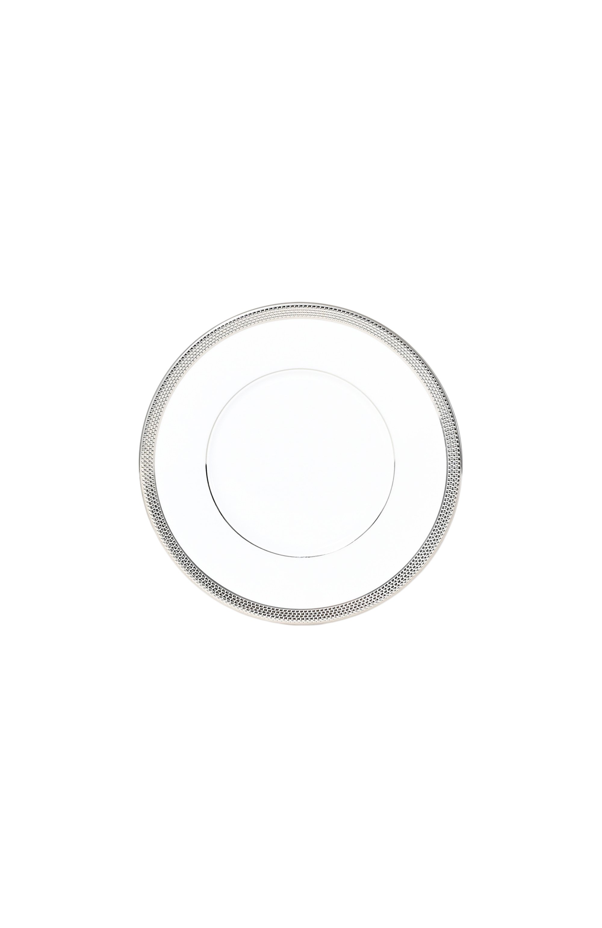 Тарелка для хлеба и масла maille platine BERNARDAUD белого цвета по цене 14500 руб., арт. 2620/3, фото 1 Тарелка для хлеба и масла maille platine BERNARDAUD, арт. 2620/3, фото 1