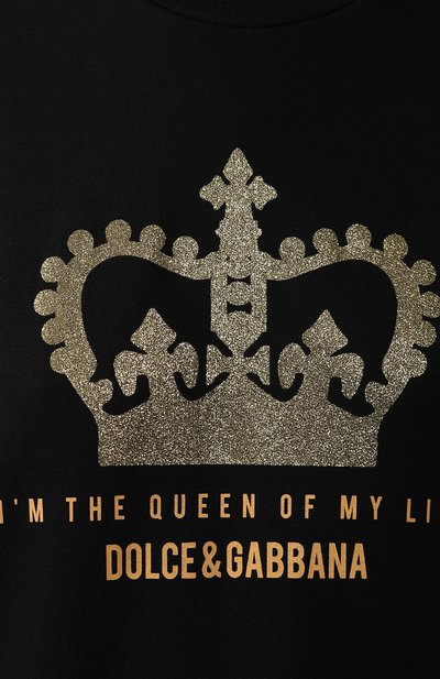 Хлопковый свитшот DOLCE & GABBANA, арт. F9A54T/G7TAR, фото 5