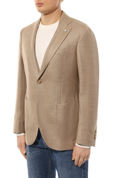 Пиджак из шерсти и шелка L.B.M. 1911, арт. 2411/1/42057, фото 3