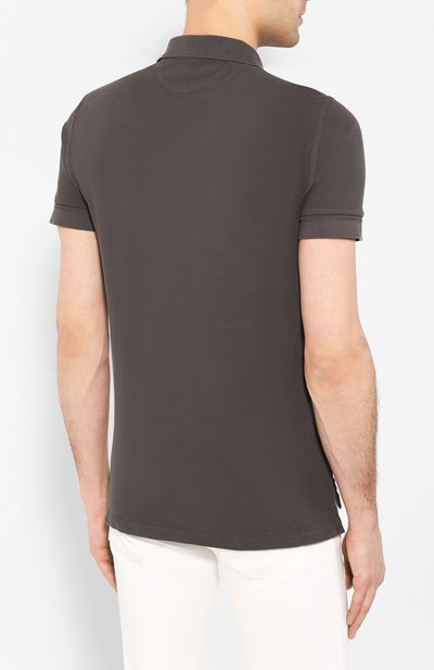 Хлопковое поло TOM FORD, арт. BU266/TFJ982, фото 4