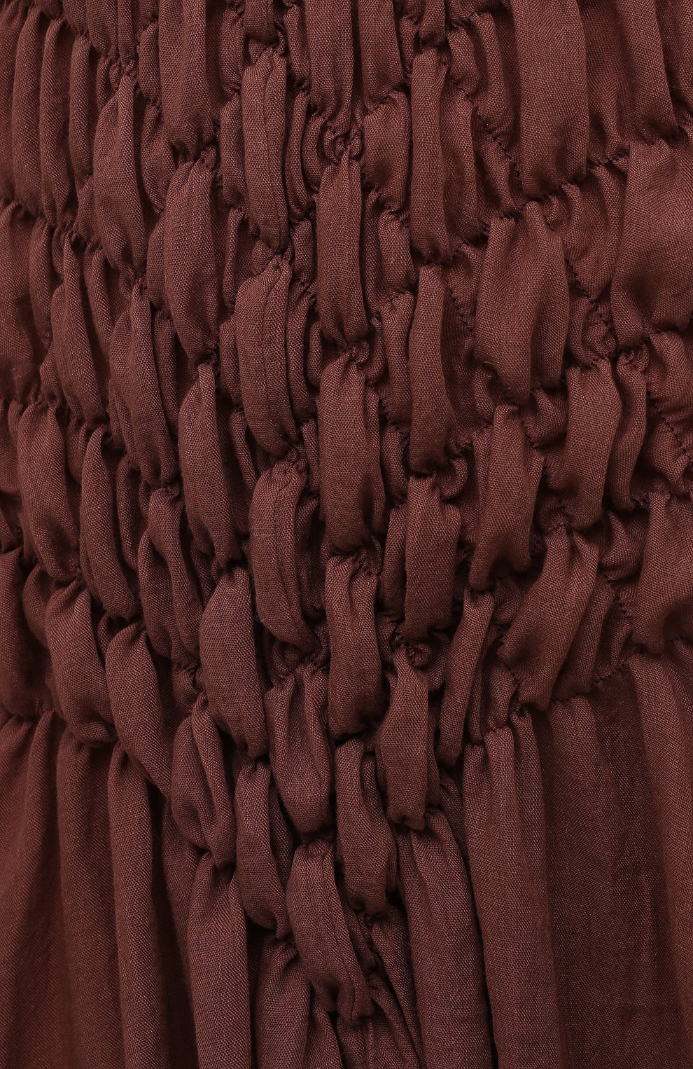 Хлопковое платье MASTERPEACE коричневого цвета по цене 27500 руб., арт. MP-Tun21-01, фото 5 Хлопковое платье MASTERPEACE, арт. MP-Tun21-01, фото 5