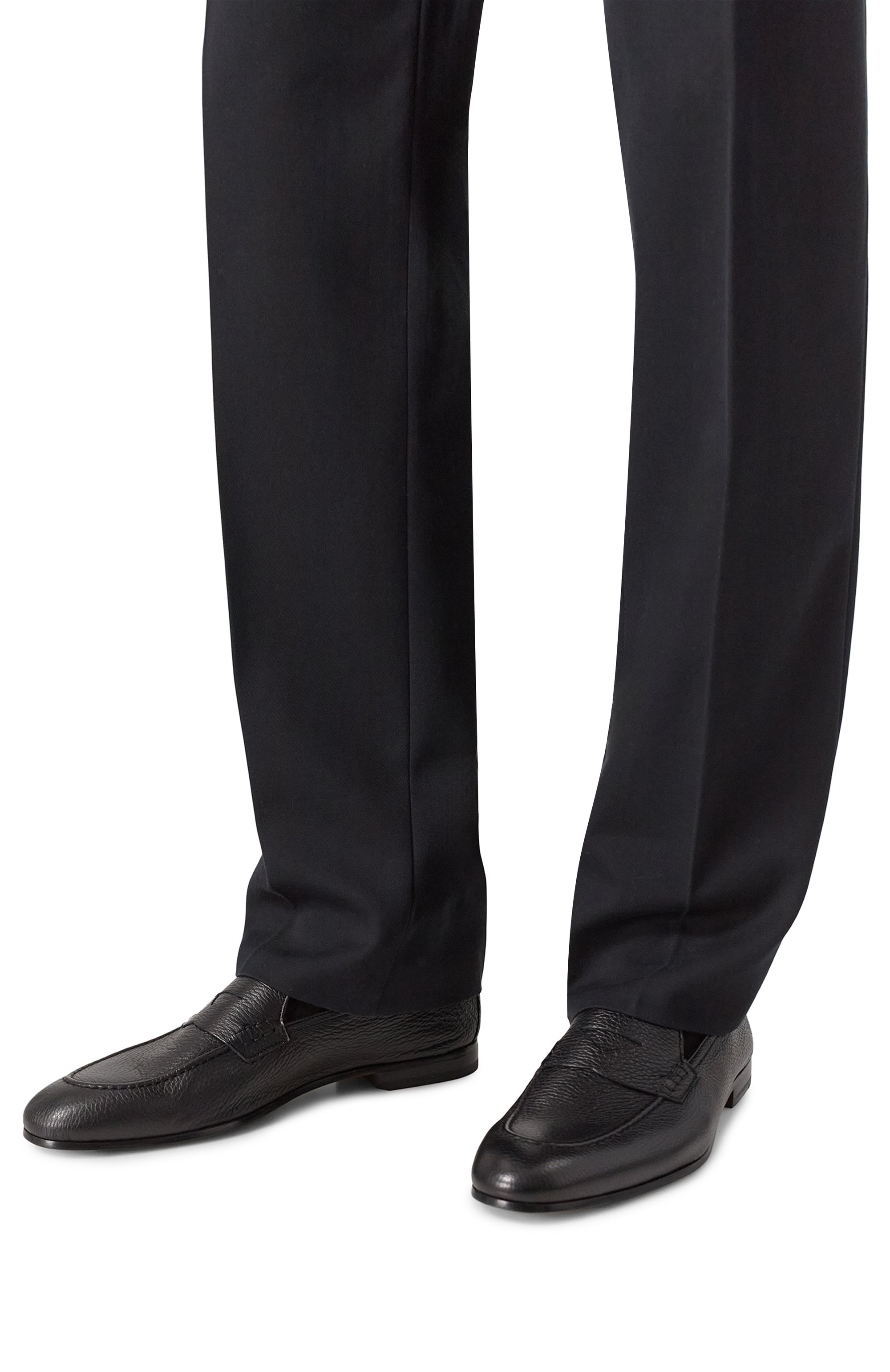 Кожаные пенни-лоферы DOUCAL'S, арт. DU2983PANNUF054N, фото 3