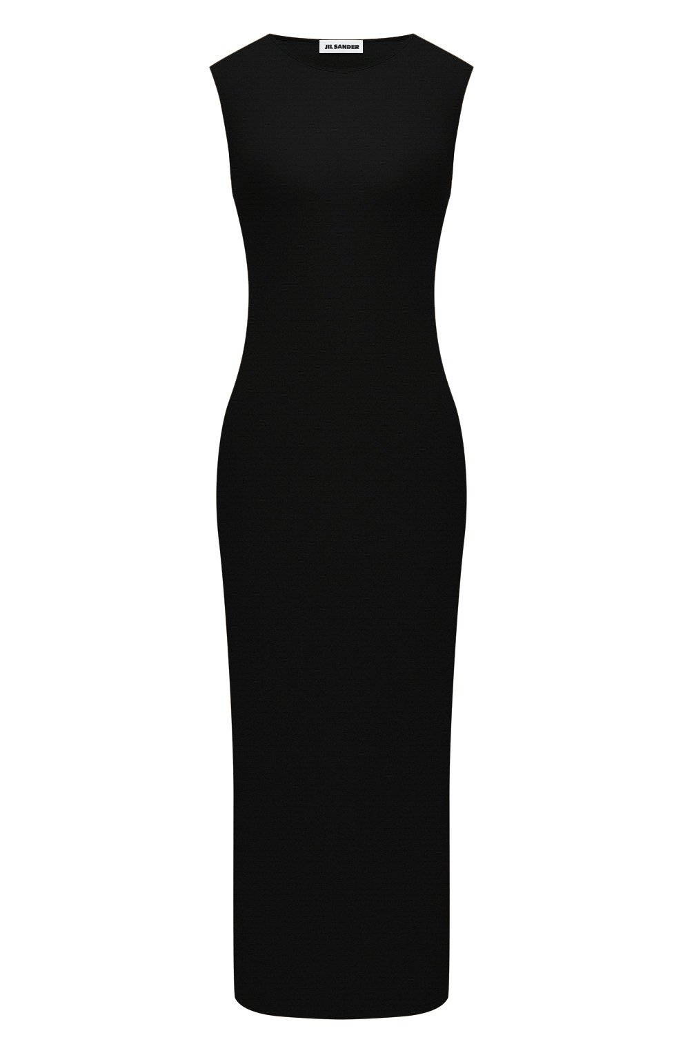 Платье JIL SANDER черного цвета по цене 29850 руб., арт. JSWT705038-WT477108, фото 1 Платье JIL SANDER, арт. JSWT705038-WT477108, фото 1