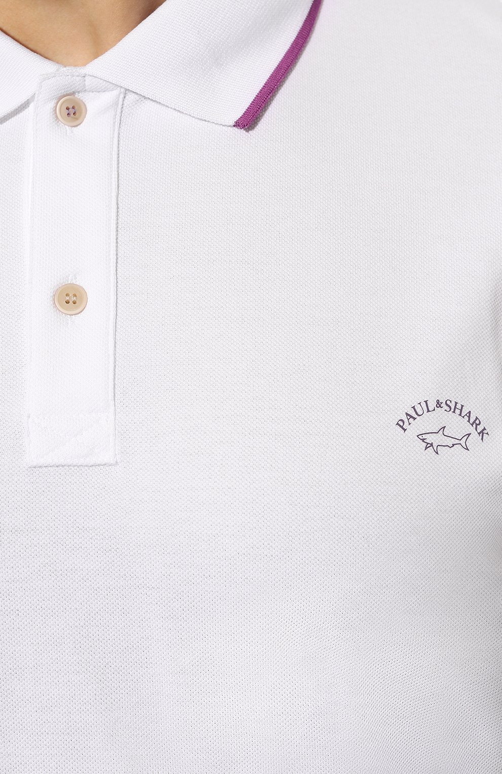 Хлопковое поло PAUL&SHARK, арт. 24411300/3XL-6XL, фото 5