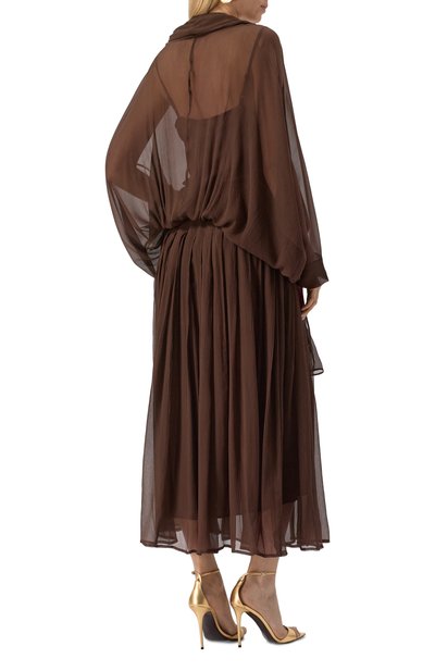 Шелковое платье ALBUS LUMEN, арт. AL.RT25.001.DRESS, фото 4