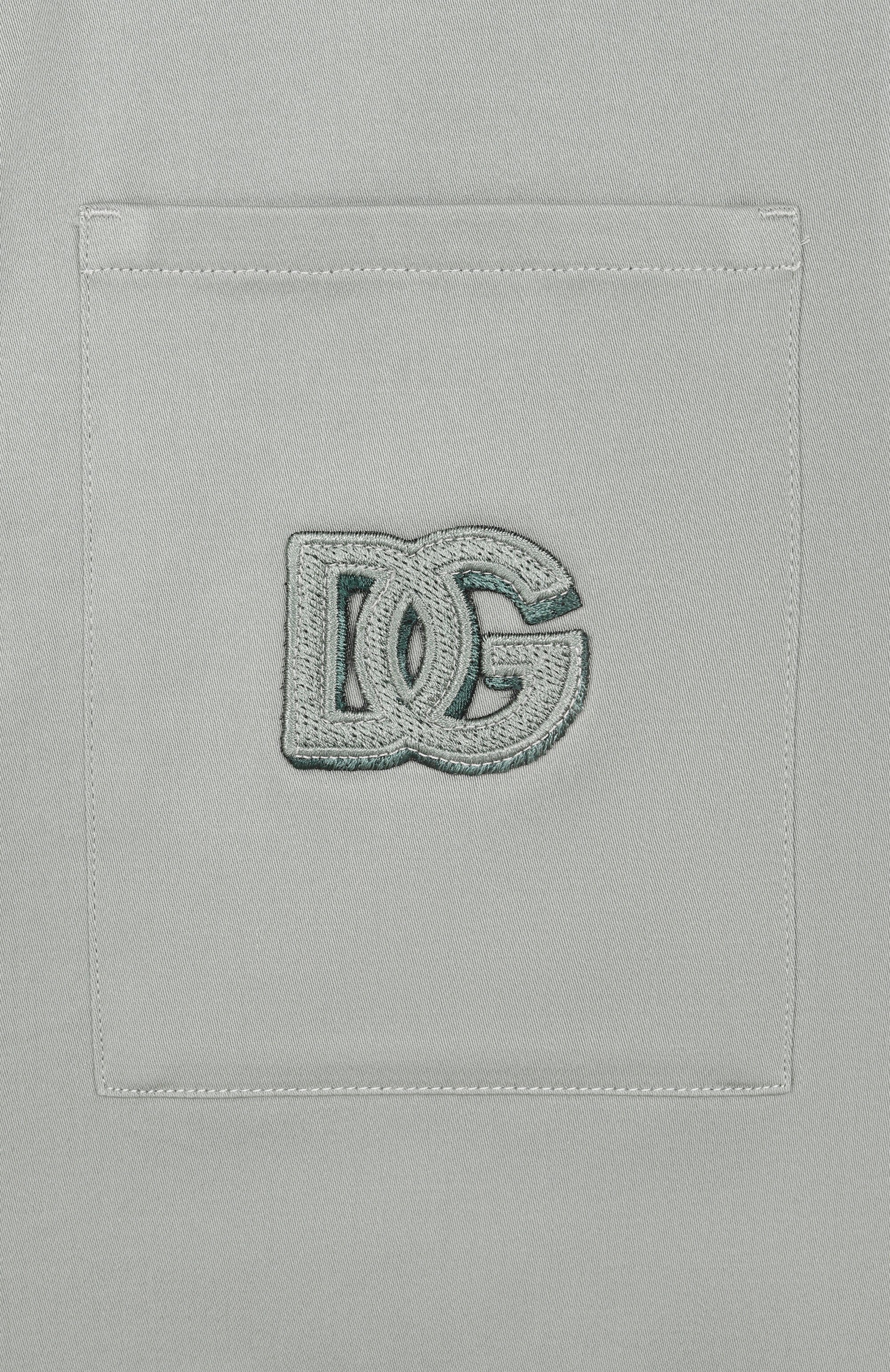 Хлопковая рубашка DOLCE & GABBANA, арт. L44S68/FUFKA_001, фото 3