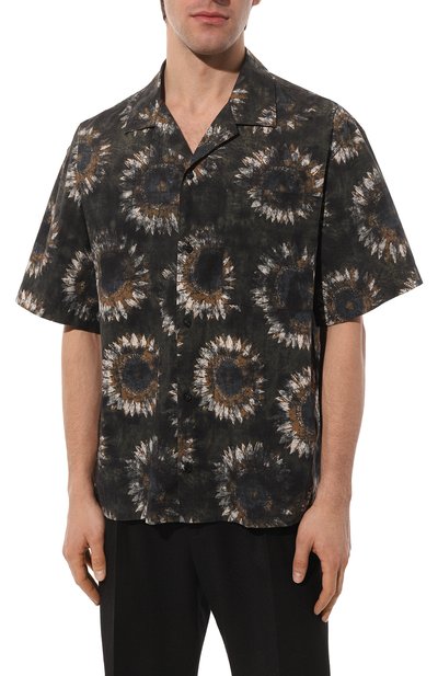 Хлопковая рубашка HUGO разноцветного цвета по цене 11800 руб., арт. 50490665, фото 3 Хлопковая рубашка HUGO, арт. 50490665, фото 3