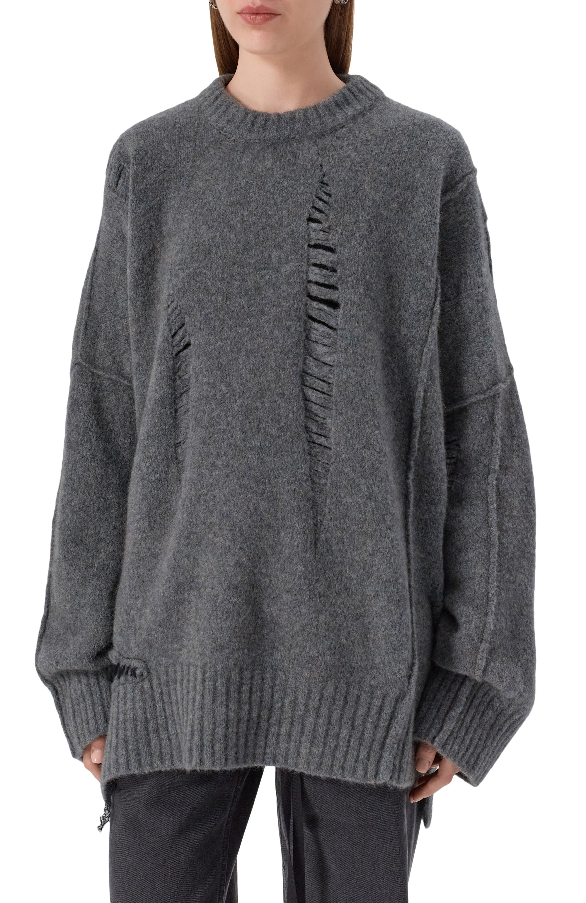 Шерстяной свитер ISABEL BENENATO, арт. UK04F25, фото 7