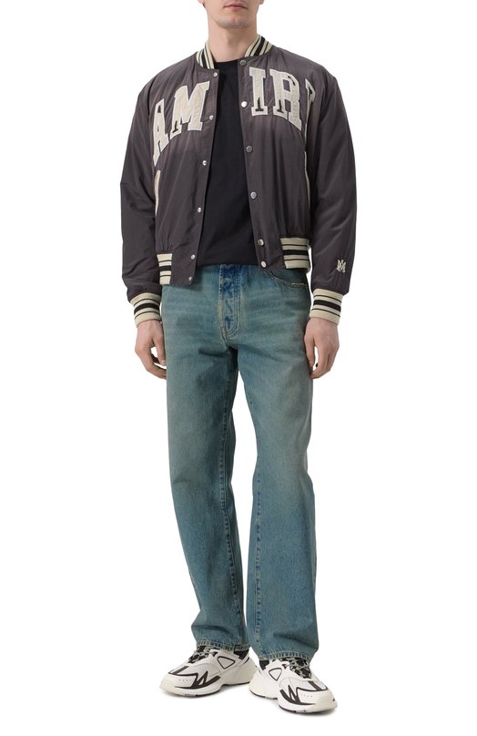 Кожаные кроссовки MA Runner Amiri AMF0SR1089 Белый  AMF0SR1089 Фото 2