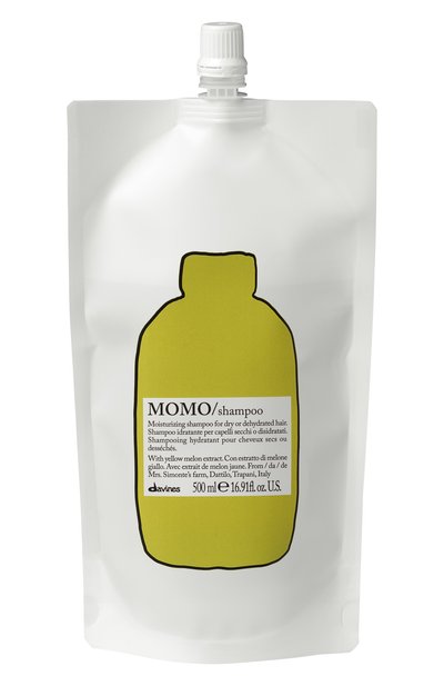 Рефил шампуня для увлажнения волос momo (500ml) DAVINES, арт. 75652, фото 1