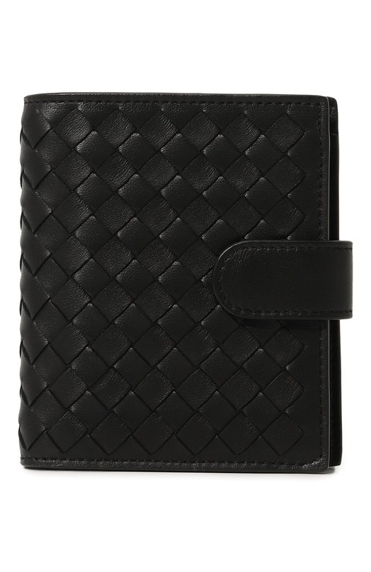 Кожаное портмоне Bottega Veneta 121059/V3UN1 Чёрный 121059/V3UN1