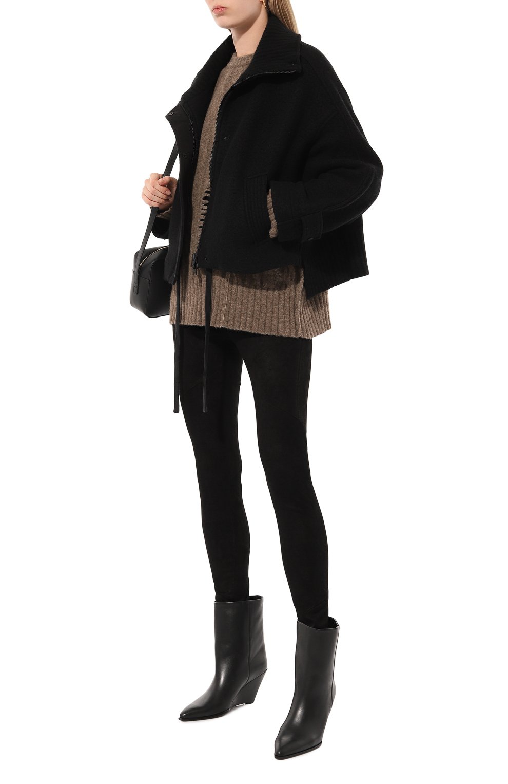 Кожаные ботильоны CLOSED, арт. C99564-833-22, фото 2