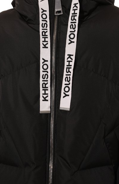 Пуховик KHRISJOY черного цвета по цене 187500 руб., арт. KWF24R0601/PS0001, фото 5 Пуховик KHRISJOY, арт. KWF24R0601/PS0001, фото 5