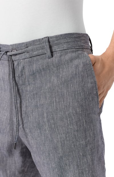 Шорты изо льна и вискозы BOSS, арт. 50538016, фото 5