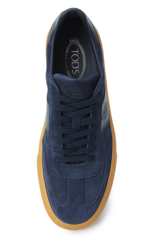 Замшевые кеды Tod’s XXM03E0GC50B4P Синий  XXM03E0GC50B4P Фото 6