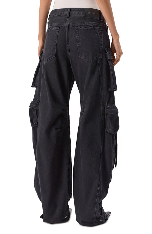 Джинсы-карго The Attico 260WCP00084/DDD104AA Чёрный  260WCP00084/DDD104AA Фото 4