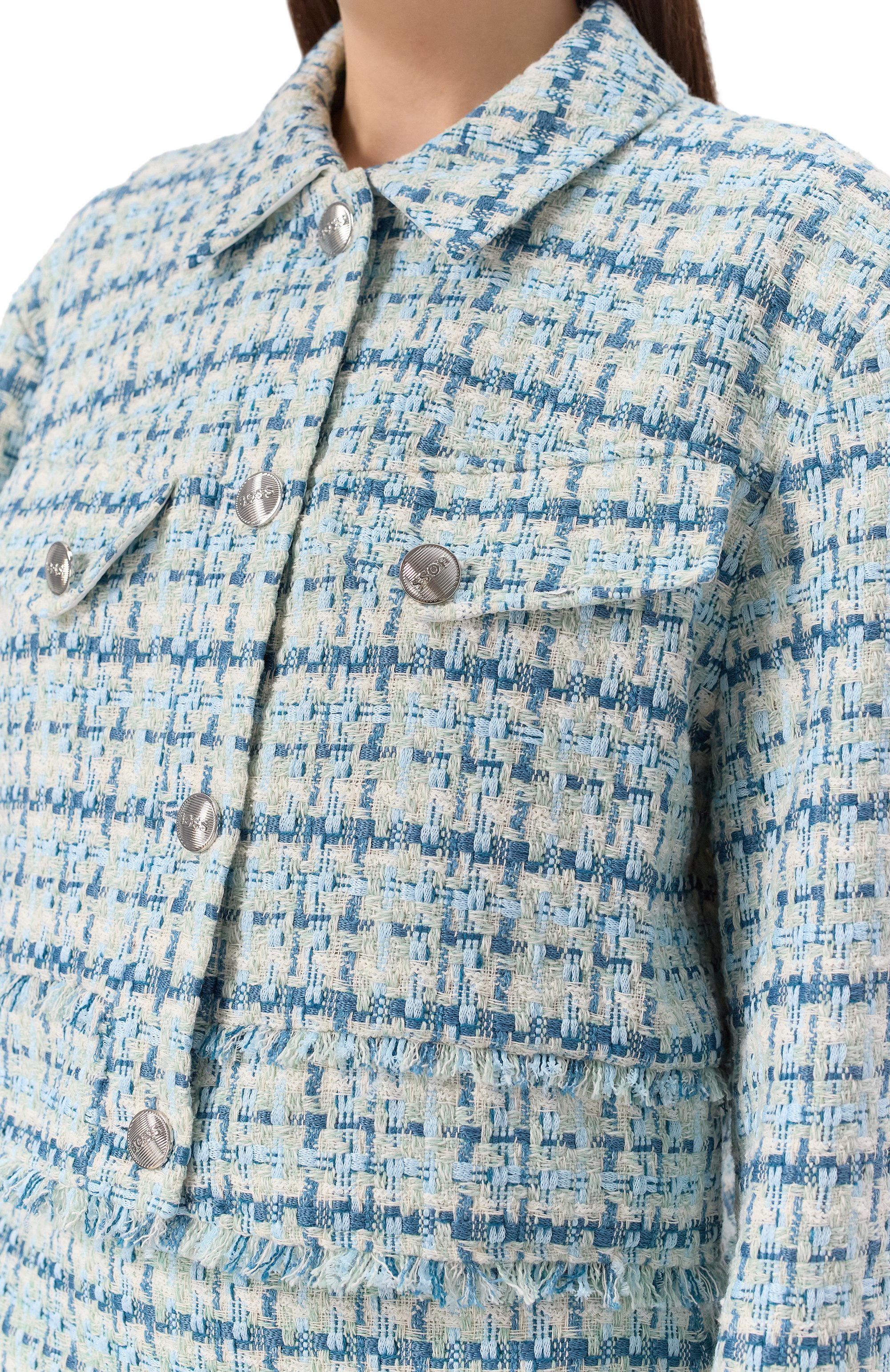 Твидовый жакет BOSS ORANGE, арт. 50537051, фото 5