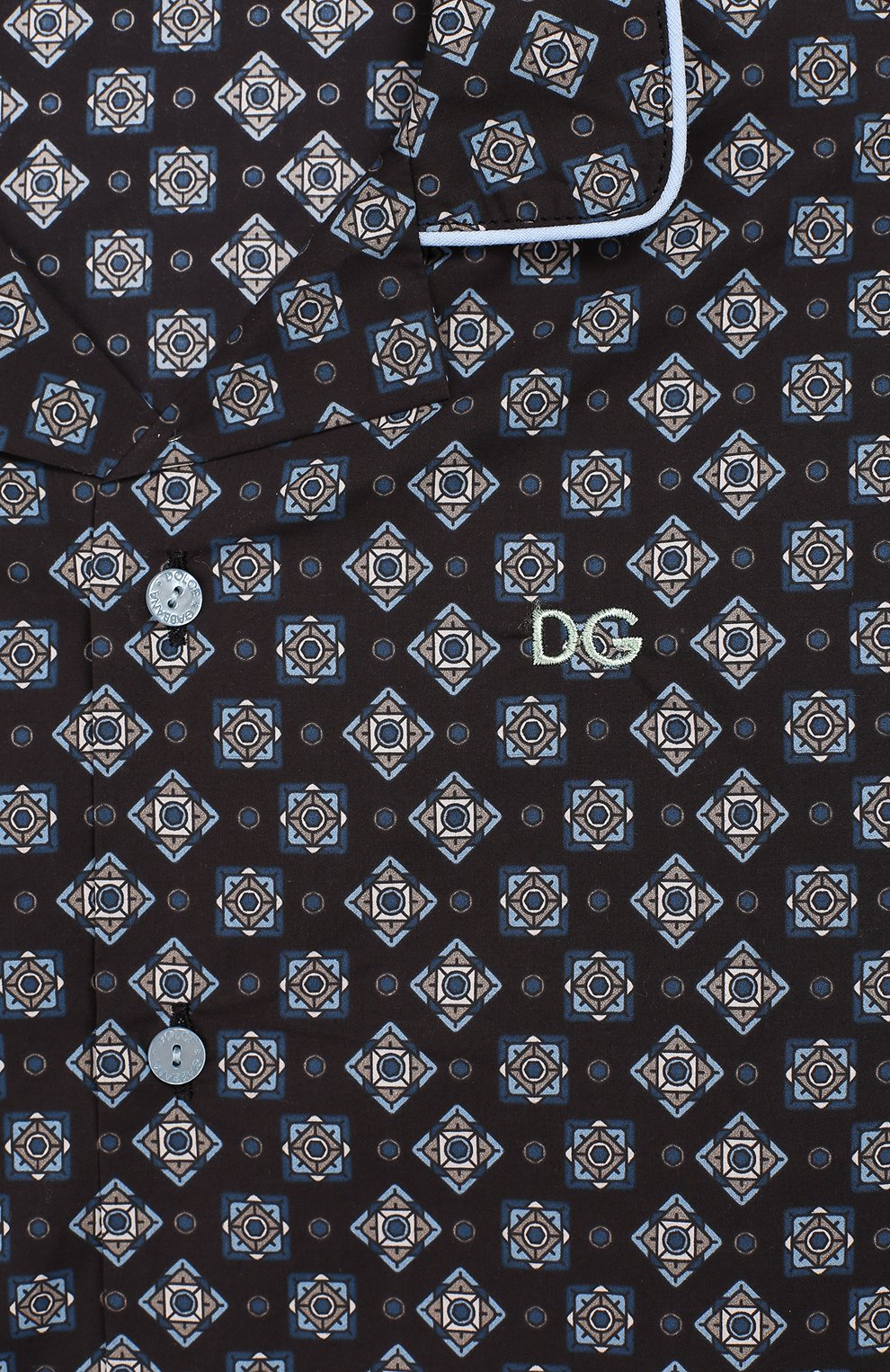 Хлопковая пижама DOLCE & GABBANA, арт. L4J503/G7QML, фото 4