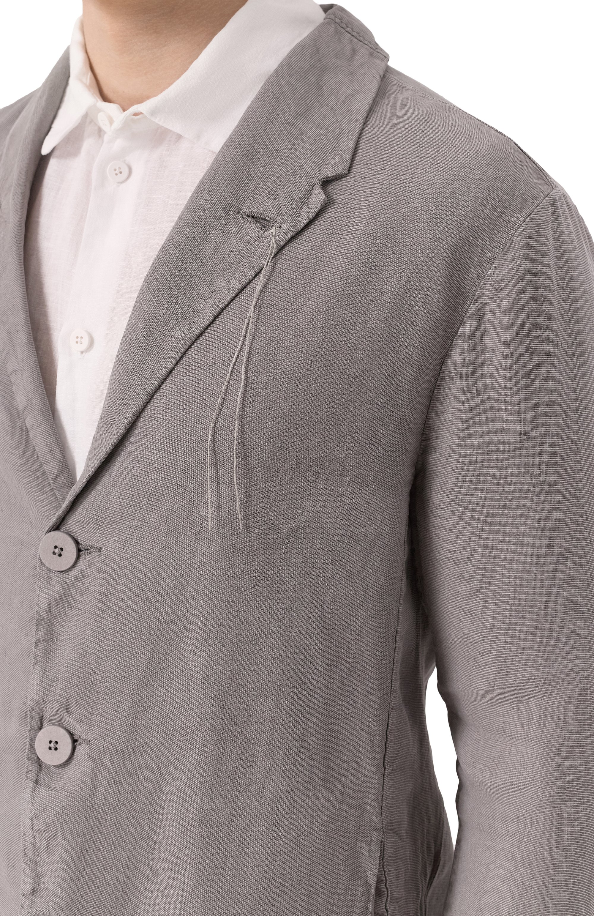 Льняной пиджак TRANSIT, арт. CFUTRZH171, фото 7