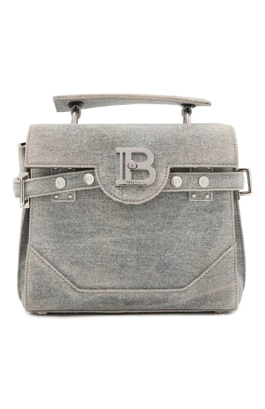 Сумка B-Buzz 23 Balmain CN1DB526TDWD Серый CN1DB526TDWD