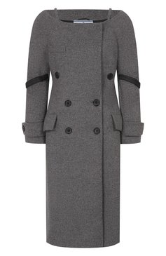Шерстяное пальто PRADA, арт. P622HK-1QLO-F0H16-181, фото 1