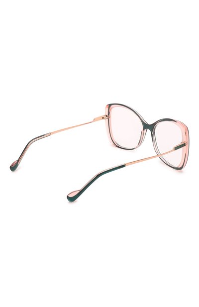 Оправа CAROLINE ABRAM зеленого цвета по цене 38000 руб., арт. ISEE 758, фото 4 Оправа CAROLINE ABRAM, арт. ISEE 758, фото 4