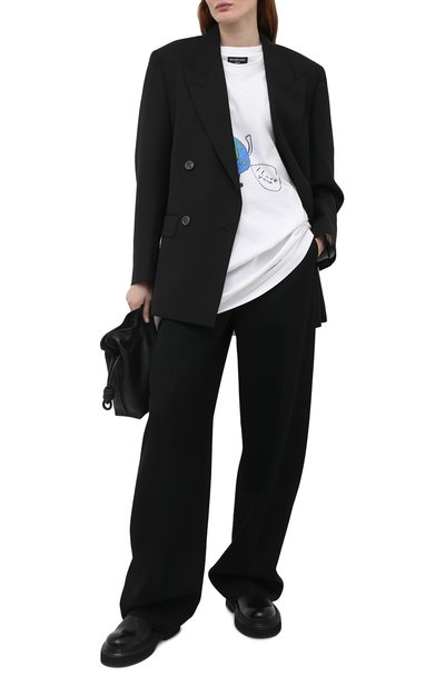 Хлопковая футболка BALENCIAGA, арт. 657059/TKV94, фото 2